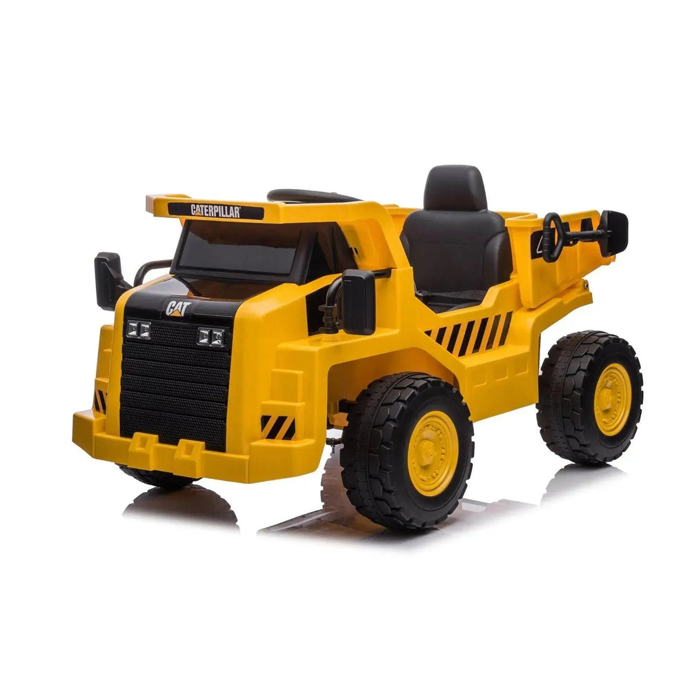 12V CAT Electric Dump Truck 1 Seater Ride-On - Image 2