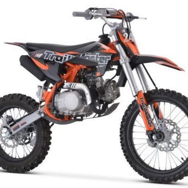 TrailMaster TM24 125cc Dirt Bike 4-Speed Semi Auto (17/14), Ages 12 and up