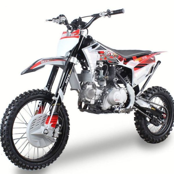 SYX Moto Pro 190cc 4-Stroke Gas Dirt Bike 5-Speed Manual Electric Start (17/14), Ages 16 and up