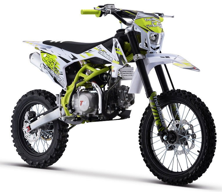 TrailMaster C40 140cc Gas Dirt Bike, 4-Speed Manual Clutch (17/14) Wheels, Ages 16 and up