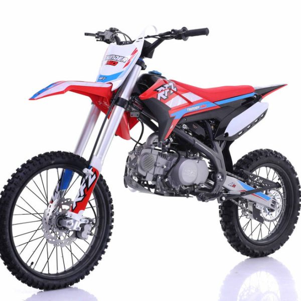 Apollo Thunder RFZ150 140cc Dirt Bike, 4-Speed Manual, 19/16 inch Wheels, Age 16 and up