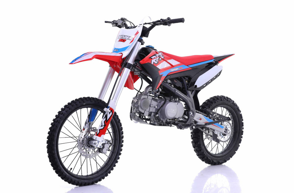 Apollo Thunder RFZ150 140cc Dirt Bike, 4-Speed Manual, 19/16 inch Wheels, Age 16 and up