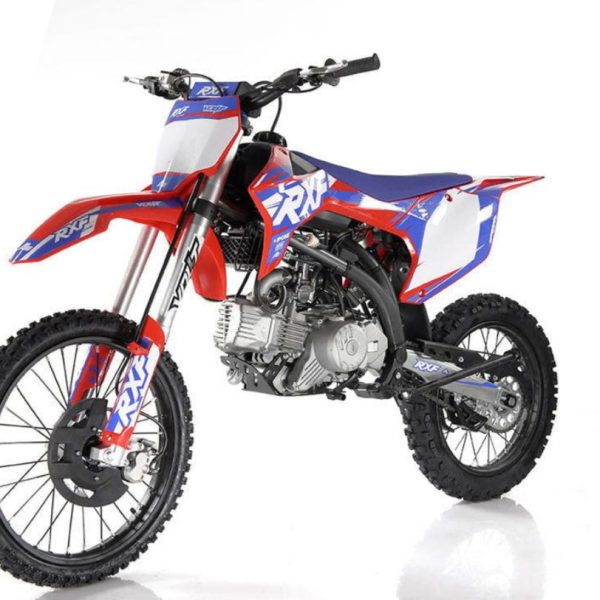 Apollo RXF200 Max 190cc Dirt Bike, 5-Speed Manual, Electric Start, 19/16 inch Wheels, Ages 16 and up