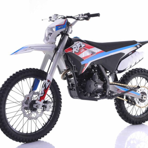 Apollo Thunder DLX 250cc Dirt Bike, 5-Speed Manual, Electric Start, Headlight, 21/18 inch Wheels, Ages 16 and up