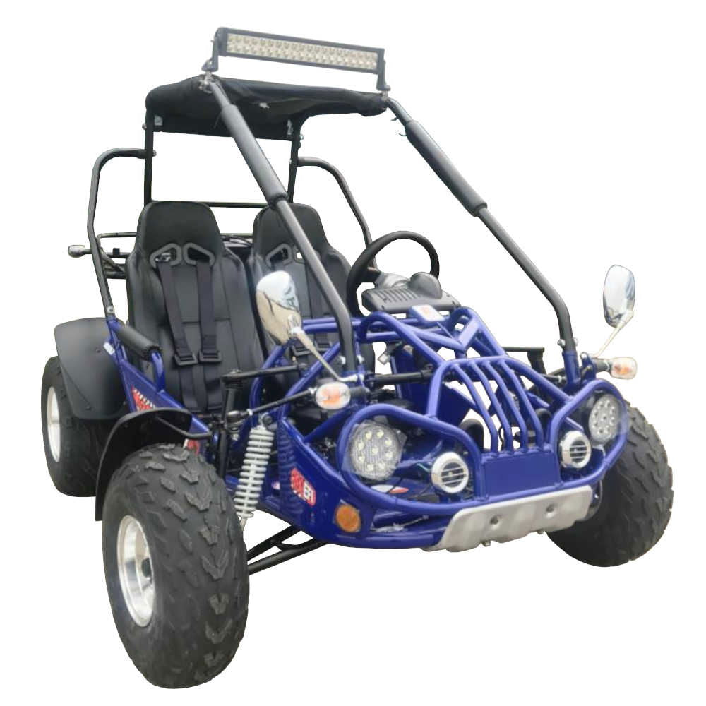 TrailMaster 200E XRX (EFI) Fuel Injection Deluxe Buggy Go Kart, Alloy Wheels, Lights, Turn Signals - Image 2
