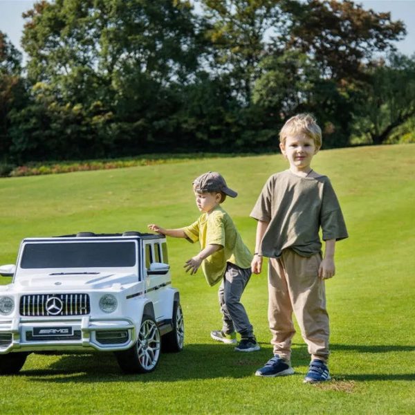 Officially Licensed Mercedes G63 AMG 24V 2-Seater Ride-On Car