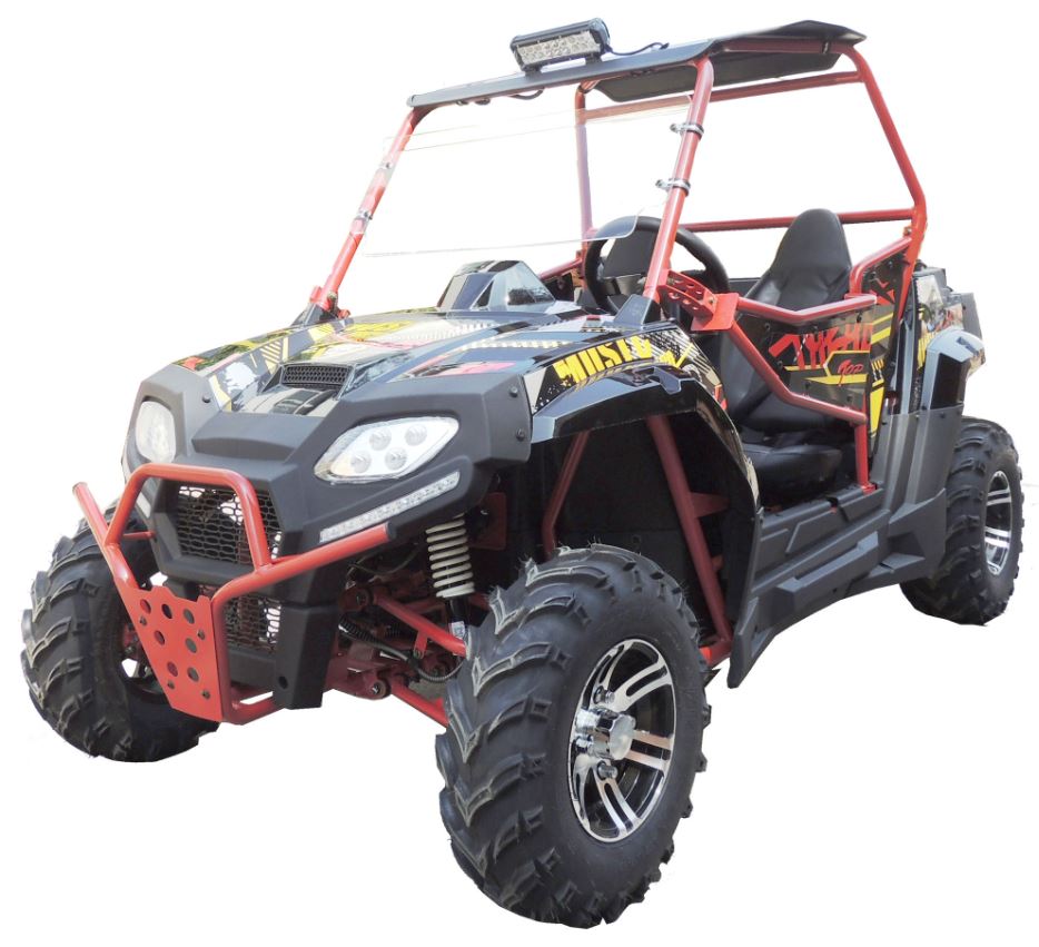 Apollo Blade 250 UTV Side-by-Side, Automatic with Reverse, Deluxe Alloy Wheels, Ages 16 and up - Image 2