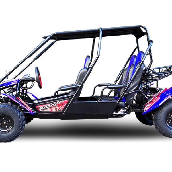 TrailMaster Blazer4 200EX EFI 4-Seater Buggy Go Kart, Extended Cab