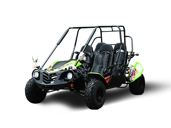 TrailMaster Blazer4 200EX EFI 4-Seater Buggy Go Kart, Extended Cab - Image 4