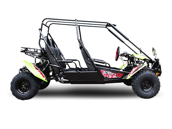 TrailMaster Blazer4 200EX EFI 4-Seater Buggy Go Kart, Extended Cab - Image 7