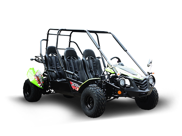 TrailMaster Blazer4 200EX EFI 4-Seater Buggy Go Kart, Extended Cab - Image 8