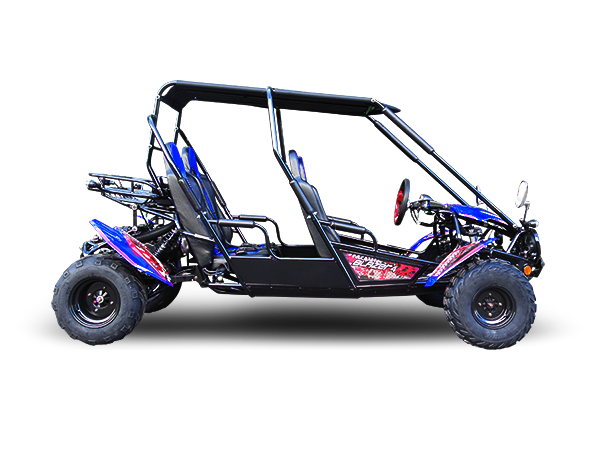 TrailMaster Blazer4 200EX EFI 4-Seater Buggy Go Kart, Extended Cab - Image 9