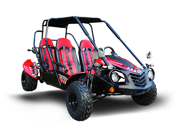 TrailMaster Blazer4 200EX EFI 4-Seater Buggy Go Kart, Extended Cab - Image 10