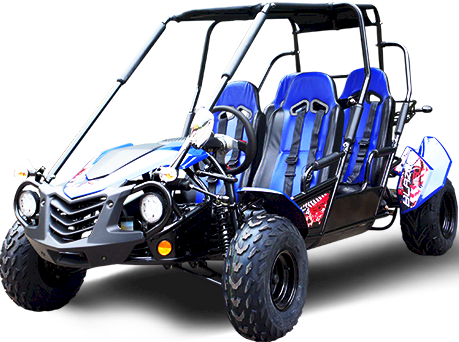 TrailMaster Blazer4 200EX EFI 4-Seater Buggy Go Kart, Extended Cab - Image 14