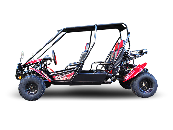 TrailMaster Blazer4 200EX EFI 4-Seater Buggy Go Kart, Extended Cab - Image 15