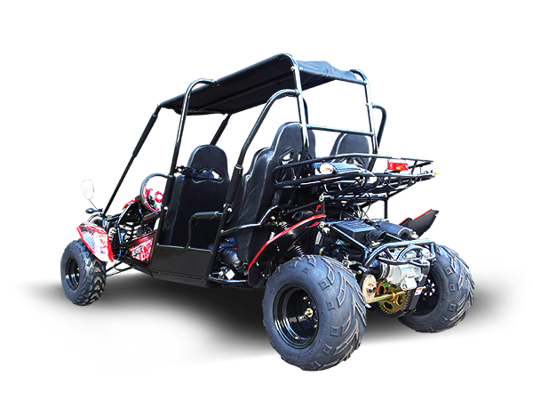 TrailMaster Blazer4 200EX EFI 4-Seater Buggy Go Kart, Extended Cab - Image 18