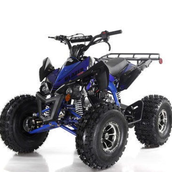 Blazer9 DLX 125cc Sport ATV, Fully-Automatic with Reverse, Deluxe 8 inch Alloy Wheels, Ages 12 and up