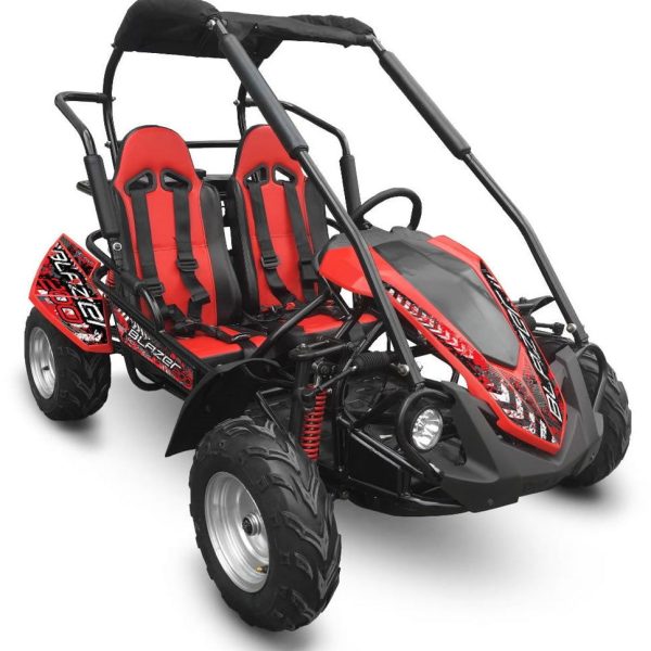 TrailMaster Blazer 200R MID-Size Go Kart, 7.5HP, Electric Start, Reverse