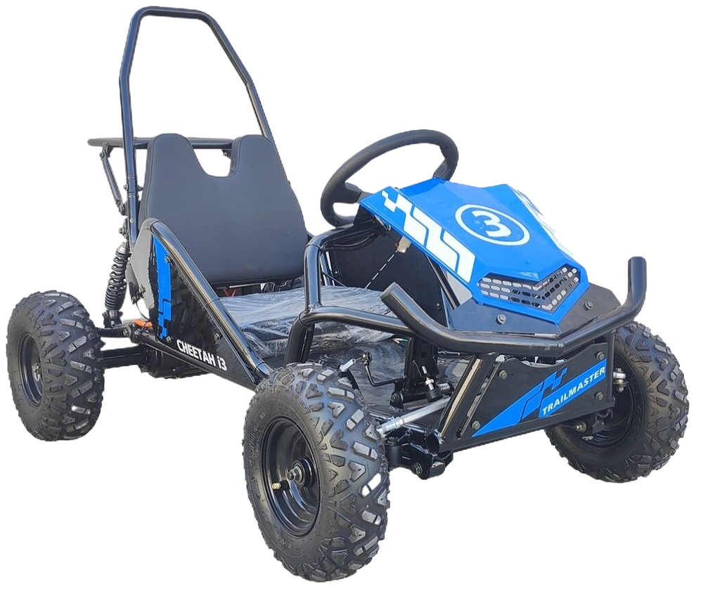 TrailMaster Cheetah i3 Kids Electric Mini Go Kart, 3-Speed with Reverse, Ages 4-9 - Image 2