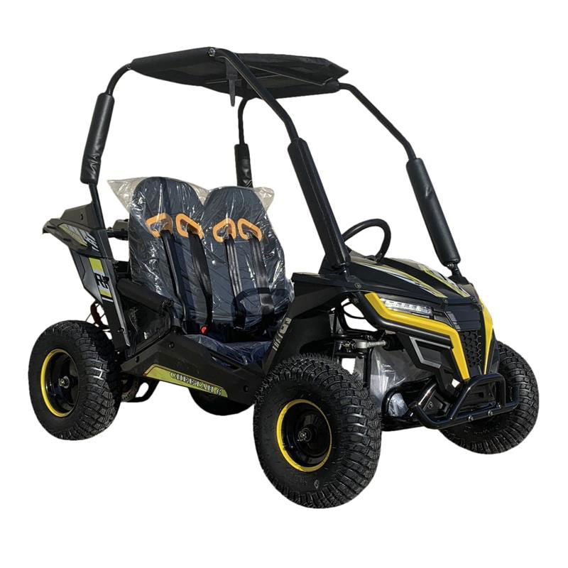 TrailMaster Cheetah i6 Electric Kids Go Kart, 48V 650W, Ages 4-9 - Image 2