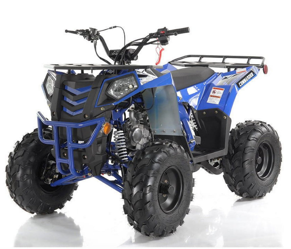 Commander 125cc Utility Style ATV, Fully-Automatic with Reverse, Ages 12 and up