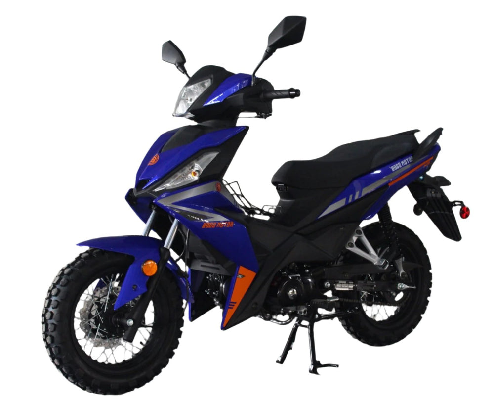 Cross 125RTF Off-Road Scooter, 4-Speed Semi-Auto, 13-inch Wheels, Enduro Tires - Image 2