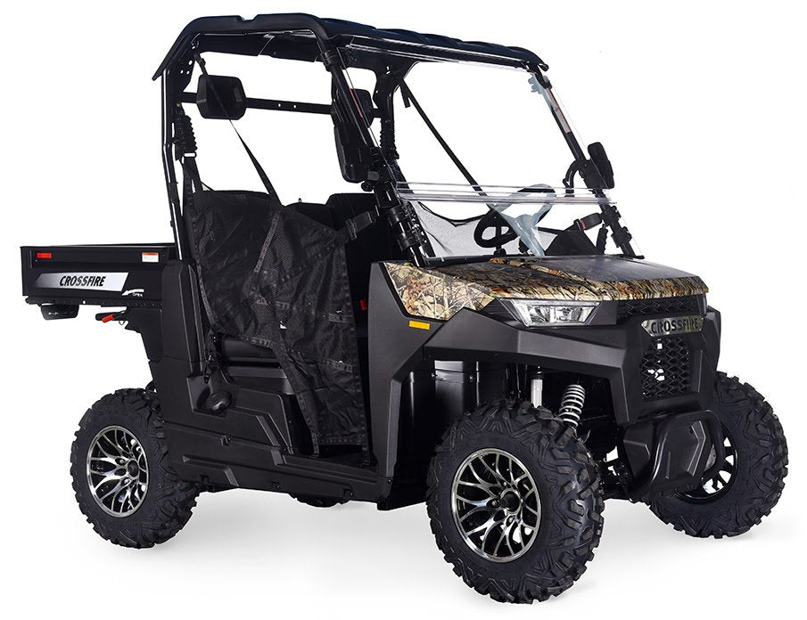 Crossfire LH200 EFI UTV Side-by-Side, Automatic with Reverse, Deluxe Alloy Wheels, Dump Bed, Windshield Included - Image 2