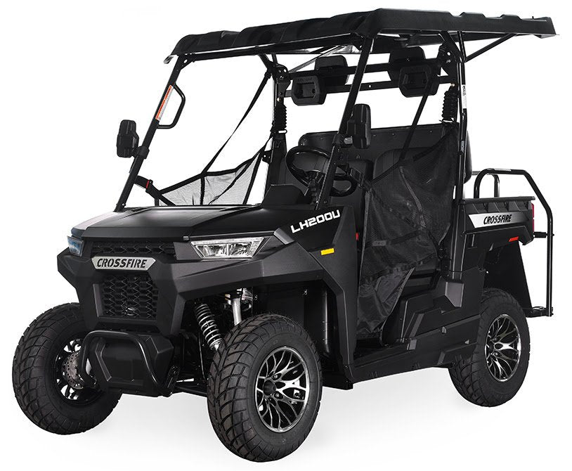 Crossfire LH200 Gas Golf Cart, Electronic Fuel Injection, Automatic with Reverse, Deluxe Alloy Wheels - Image 2