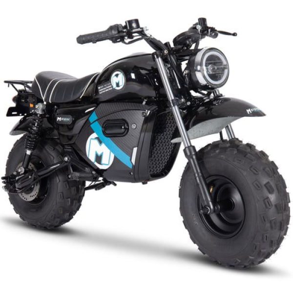 Electric Powered Mini Bike, 60v 1500w Lithium, Hydraulic Disc Brakes, LED Headlight