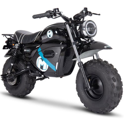 Electric Powered Mini Bike, 60v 1500w Lithium, Hydraulic Disc Brakes, LED Headlight