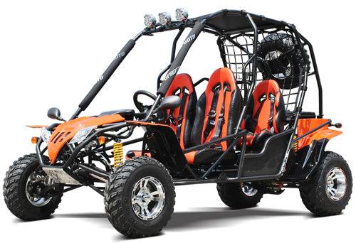 Jaguar 200 4-Seater Buggy Go Kart, Electric Start, Automatic with Reverse, 10-inch Deluxe Alloy Wheels, Ages 16 and up - Image 2