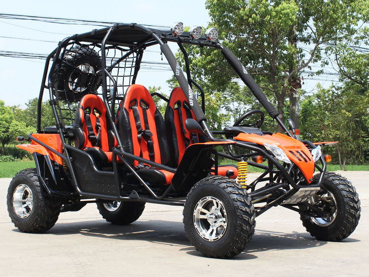 Jaguar 200 4-Seater Buggy Go Kart, Electric Start, Automatic with Reverse, 10-inch Deluxe Alloy Wheels, Ages 16 and up - Image 11