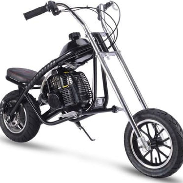 Kids Gas Mini Chopper, 49cc 2-Stroke, Ages 12 and up