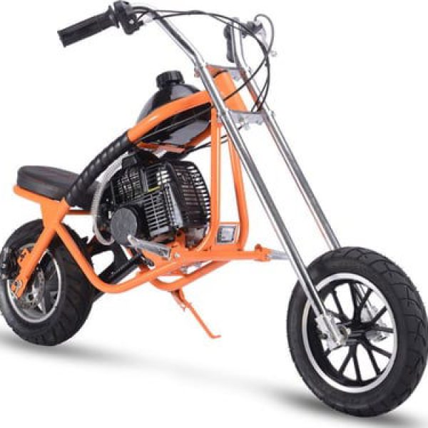 Kids Gas Mini Chopper, 49cc 2-Stroke, Ages 12 and up