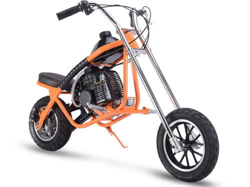Kids Gas Mini Chopper, 49cc 2-Stroke, Ages 12 and up