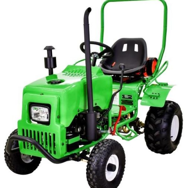 Kids Gas Mini Tractor, 125cc, Electric Start, Automatic, Reverse, Ages 12+