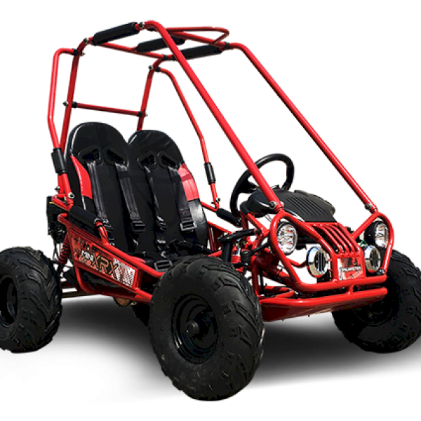 TrailMaster MINI XRX+ Kids GoKart, 5.5HP Gas, Electric & Remote Start, Ages 4-9