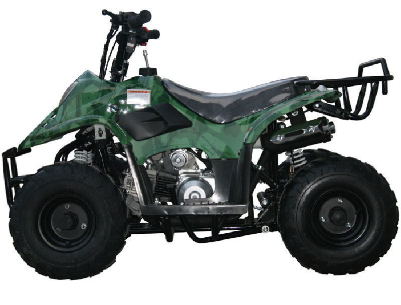 TrailMaster Mini Sport ATV 110, Gas Engine with Remote Start/Kill, Speed Governor, 6-inch Wheels, Kids Ages 4-9 - Image 5