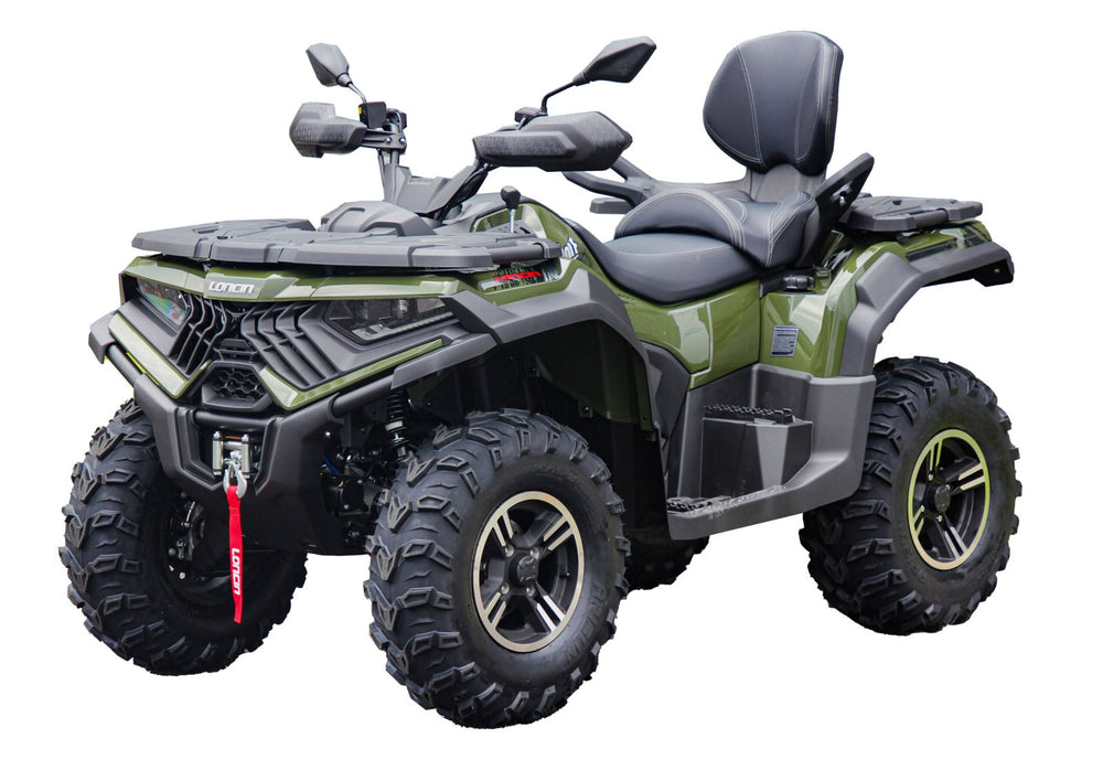 X-Wolf 700cc EFI Utility ATV, Automatic with H/L Gear, 12 inch Alloy Wheels, LCD Digital Dash