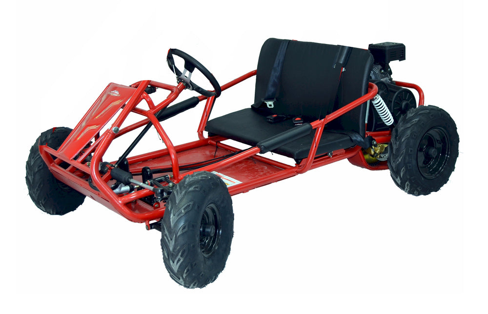 TrailMaster MID-Size XRS Go Kart, 7.5HP Pull Start, Ages 7-12 - Image 2