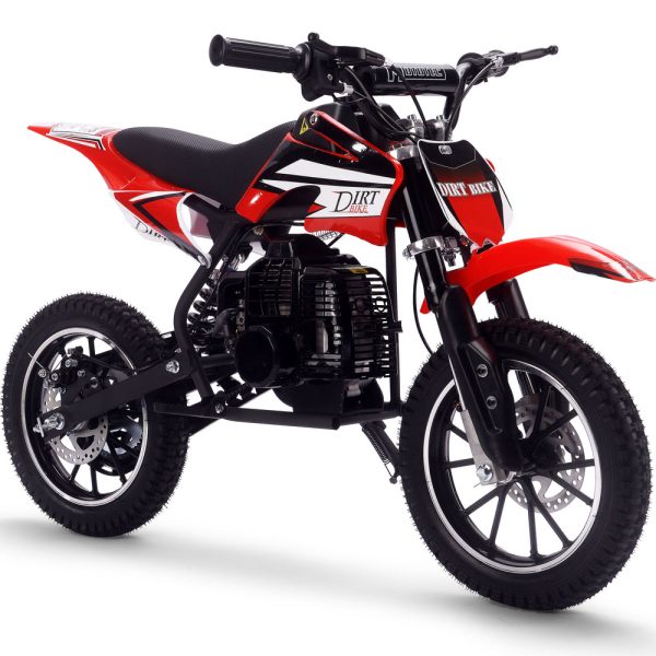 Alien Big Wheel Kids Gas Dirt Bike, 50cc 2-Stroke, Age 6 and up