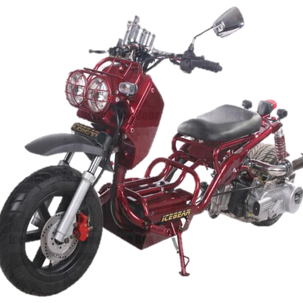 Maddog Gen I 50cc Street Scooter, Automatic, Front Disc Brake, 12 inch Aluminum Wheels, 50 State Legal