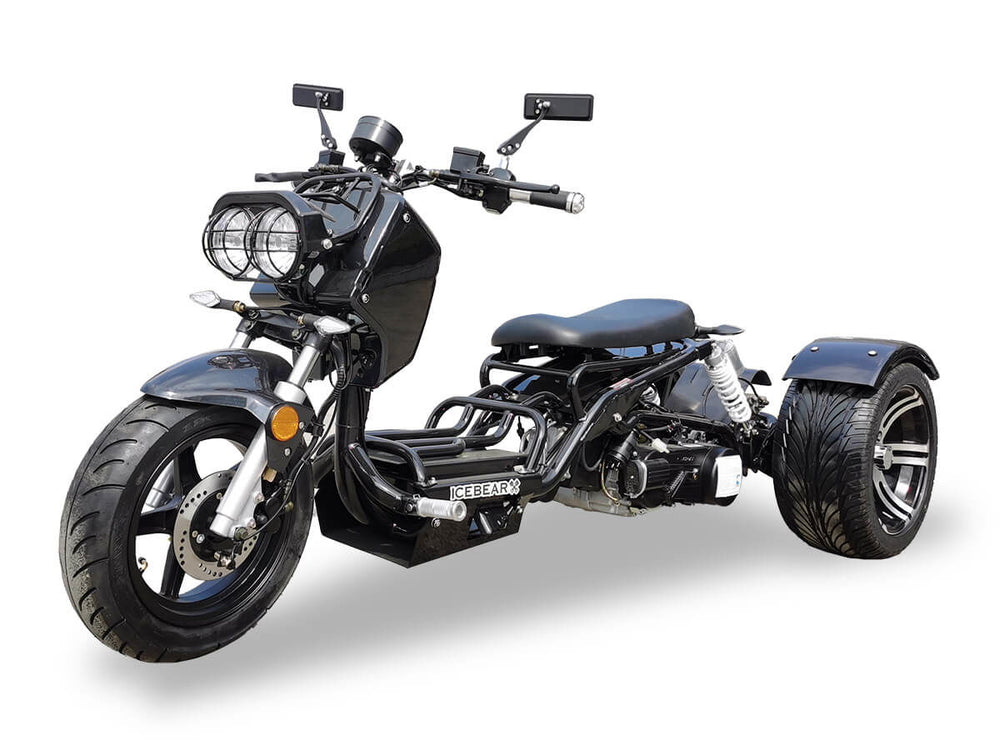 Maddog 150cc Street Trike, Automatic, Disc Brakes, 14 inch Aluminum Rear Wheels - Image 2