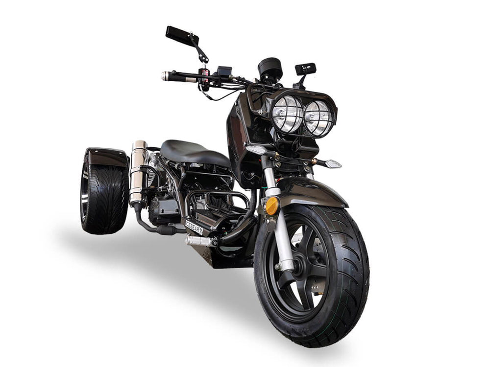 Maddog 150cc Street Trike, Automatic, Disc Brakes, 14 inch Aluminum Rear Wheels - Image 7