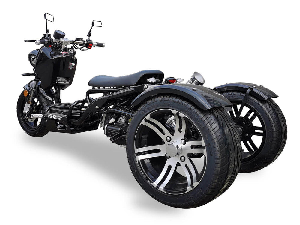 Maddog 150cc Street Trike, Automatic, Disc Brakes, 14 inch Aluminum Rear Wheels - Image 10