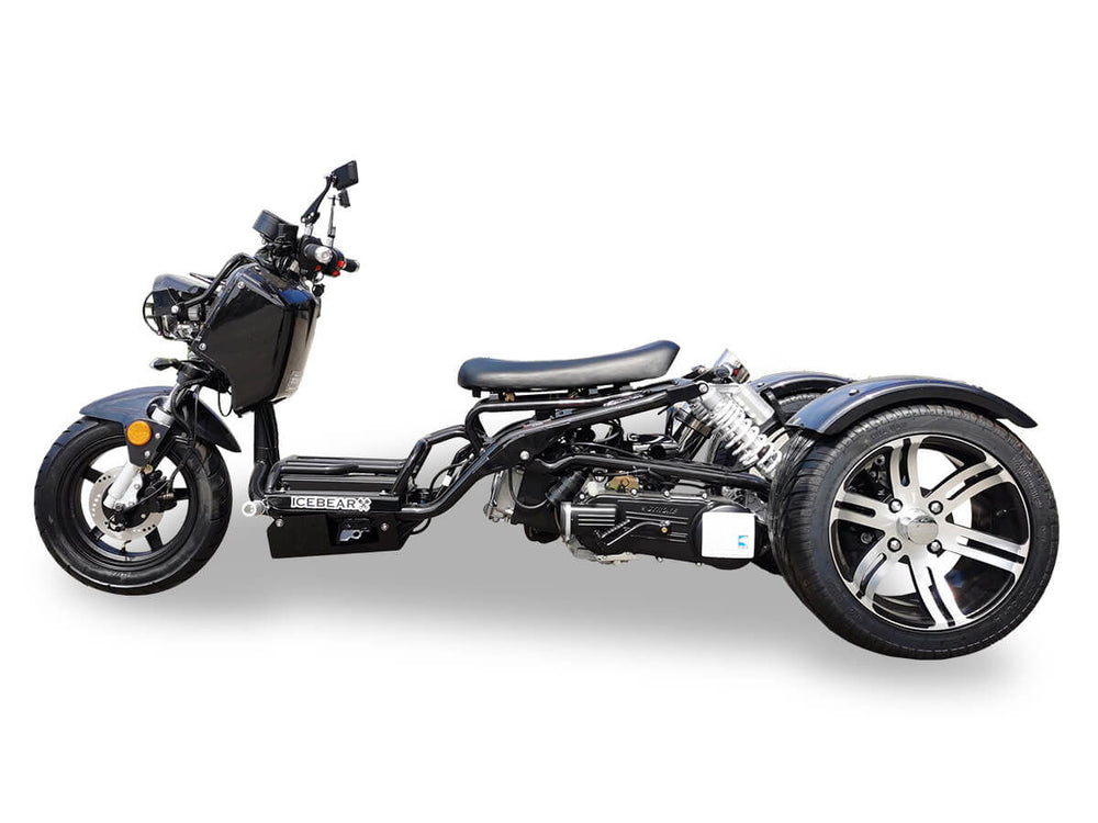 Maddog 150cc Street Trike, Automatic, Disc Brakes, 14 inch Aluminum Rear Wheels - Image 11