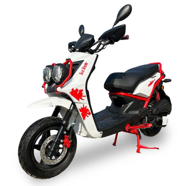 Malibu 150cc Street Scooter, Automatic, Front Disc Brake, 12 inch Aluminum Wheels