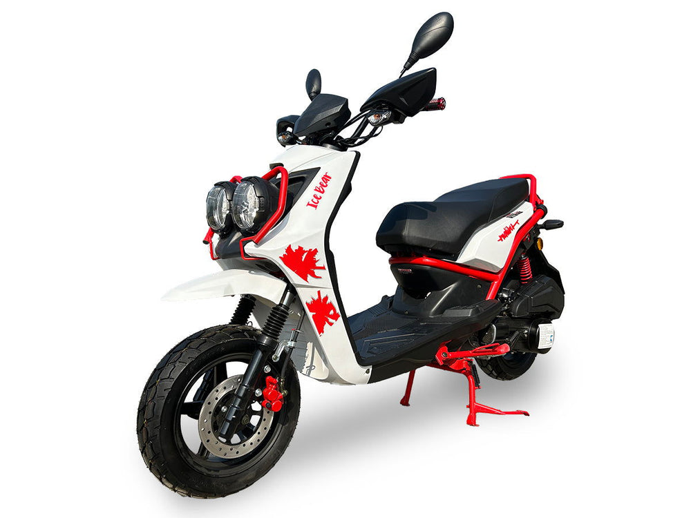 Malibu 150cc Street Scooter, Automatic, Front Disc Brake, 12 inch Aluminum Wheels - Image 2