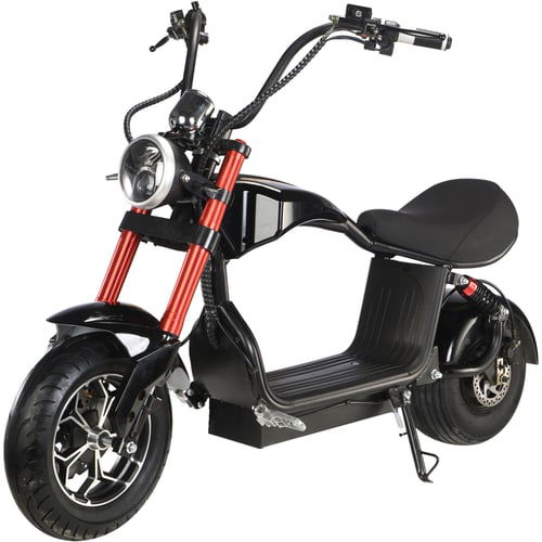 Mini Lowboy Electric Motorcycle, 48v 800w Lithium, LED Lights, Digital Speedometer - Image 3