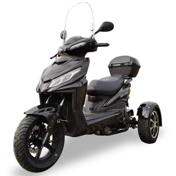 Mojo 150cc Street Trike, Automatic, Disc Brakes, Aluminum Wheels, Trunk and Windshield Included